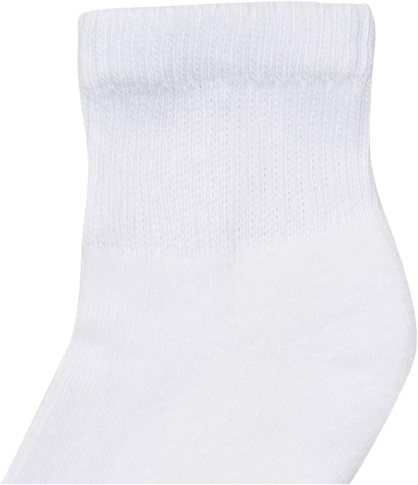 Women's Ultimate Comfort Toe Seamed Ankle Socks Pack Of 6 - Image 3