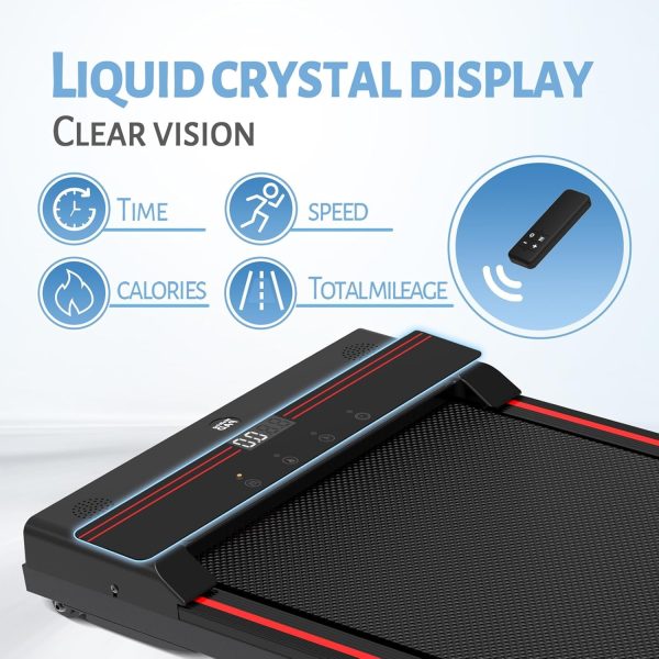 Walking Pad,Under Desk Treadmills for Home,320 Lbs Capacity,3 in 1 Portable Treadmill Walking - Image 3