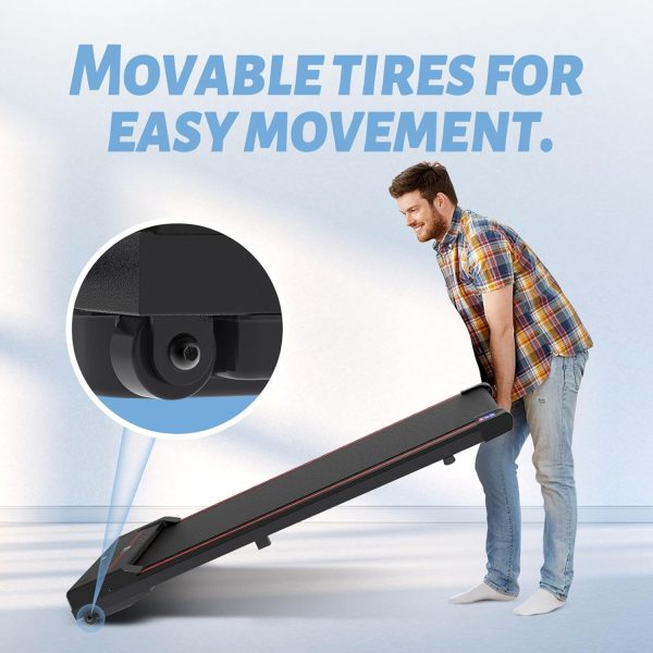 Walking Pad,Under Desk Treadmills for Home,320 Lbs Capacity,3 in 1 Portable Treadmill Walking - Image 5